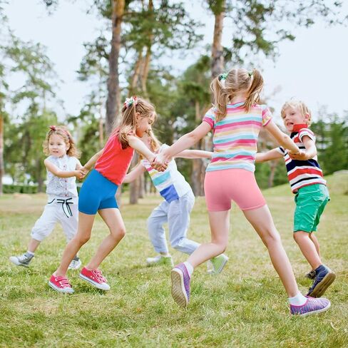 Poroka 8 قطع من شورتات الدراجات للفتيات شورتات الرقص سميكة الشكل، شورتات نشطة آمنة تسمح بالتهوية in Kuwait