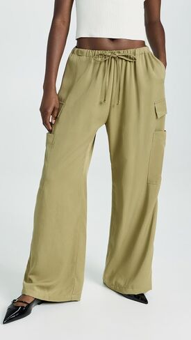 Reformation Women's Ethan Twill Pants in Saudi Arabia