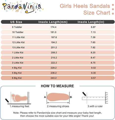 PANDANINJIA Jessie صنادل فستان للفتيات بكعب مفتوح من الأمام وحجر الراين بكعب منخفض أحذية لفتاة الزهور للأطفال الصغار والأطفال الكبار in Kuwait