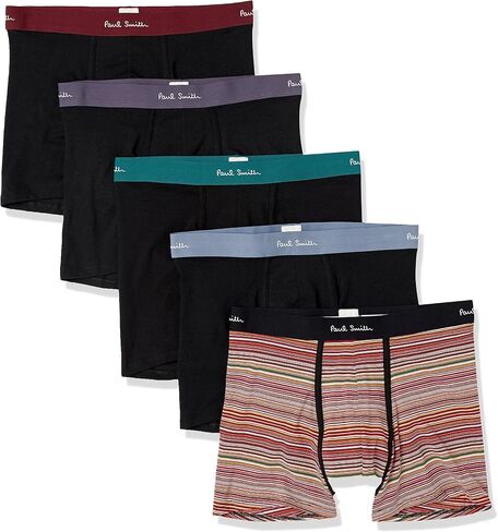 Paul Smith Tall Size Men's 5-Pack Long Trunks in Saudi Arabia