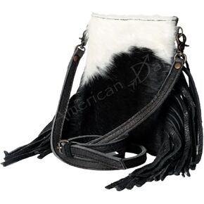 حقيبة كروسبودي صغيرة متوسطة الحجم من أمريكان دارلينج على يد جلد منقوش مهدب محفظة حقائب يد غربية للنساء حقائب كلاتش مغلف حقائب قابلة للإزالة حزام جلدي قابل للتعديل in Kuwait