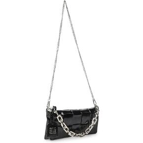 Steve Madden TANGLEP Convertible Clutch Crossbody, Black in Saudi Arabia