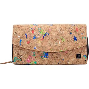 boshiho Natural Cork Wallet - Large Capacity Smart Phone Long Clutch Purse for Women Vegan Gift (Cork 2) in Kuwait