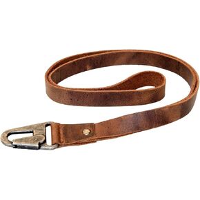 Hide & Drink, Lanyard Keychain Handmade from Full Grain Leather, Clip to Attach to House, Apartment, Car Keys in Saudi Arabia