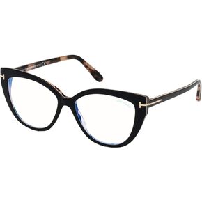 Tom Ford FT 5673-B BLUE BLOCK Black Havana 54/15/140 women Eyewear Frame in Saudi Arabia