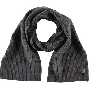 Vince mens Cashmere Blend Shaker Stitch Rib Knit Scarf