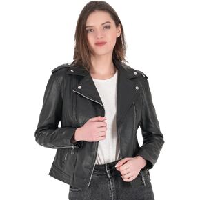 SWEET LASSI Genuine Leather Jacket Classic Comfortable Design Coat for Motorcycling, Biking in Saudi Arabia