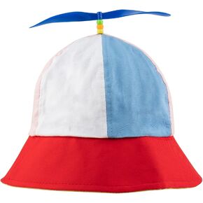 Framendino, Cute Detachable Propeller Bucket Hat Baseball Cap Helicopter Fisherman Hats
