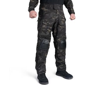 IDOGEAR SPORTS G3 Combat Pants for Men Tactical Military Pants with Knee Pads Multi Camo Trousers