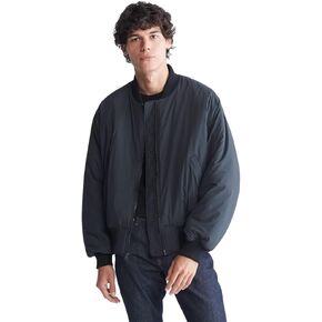 Calvin Klein Men's Matte Logo Zip Bomber Jacket