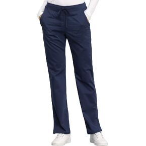 Cherokee Women Scrubs Pant Workwear Revolution Mid Rise Straight Leg Drawstring WW005