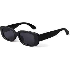 KUGUAOK Retro Rectangle Sunglasses Women and Men Vintage Small Square Sun Glasses UV Protection Glasse in Saudi Arabia