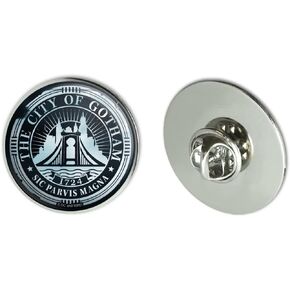 The Batman Gotham City Seal Metal 1.1" Tie Tack Hat Lapel Pin Pinback in Saudi Arabia