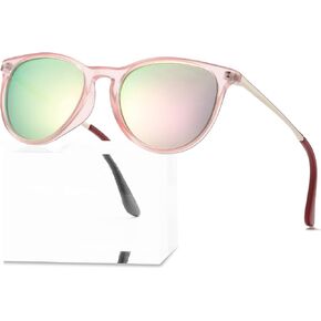 PORADAY Polarized Kids Sunglasses for Little Girls Boys 100% UV-400 Protection Suitable Children Age 3-9