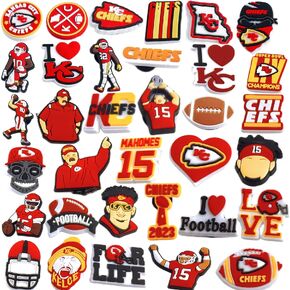 34 قطعة من أحذية كرة القدم الساحرة، صنادل تسد سوار معصم ديكورات رياضية ساحرة، سحر كرة القدم للأولاد والمراهقين البالغين والرجال في الحفلات in Kuwait