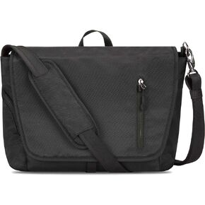 Travelon: Urban - Anti-Theft Messenger Bag - Black, 14 x 10.25 x 4.75