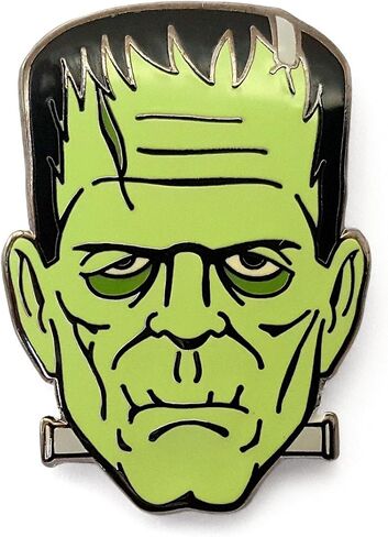 Pinsanity Frankenstein Monster Horror Enamel Lapel Pin in Saudi Arabia