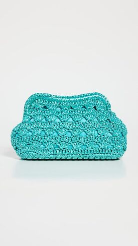 Caterina Bertini Women's Crochet Clutch in Kuwait