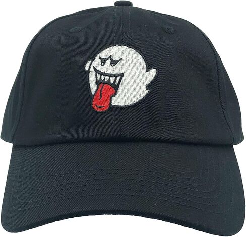 MLSMAMZ Ghost Hat Dad Hat Baseball Cap Embroidered Adjustable(Black) in Saudi Arabia