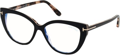 Tom Ford FT 5673-B BLUE BLOCK Black Havana 54/15/140 women Eyewear Frame in Saudi Arabia