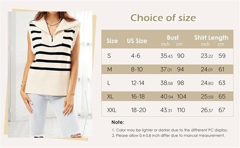 المرأة مخطط زيبر سترة سترة تانك القمم طية صدر السترة الصيف بلا أكمام البلوز عادية خفيفة الوزن متماسكة in Kuwait