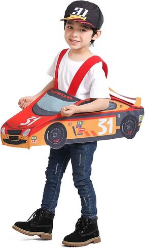 Seasons Light and Sound Race Car Costume Halloween Costume for Child in Saudi Arabia