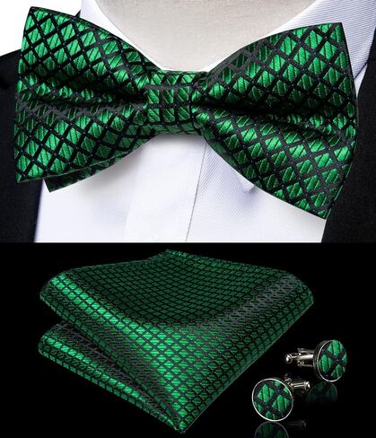 DiBanGu Paisley Bow Tie and Supenders for Men Tuxedo Heavy Duty 6 Clips Suspender Adjustable Y-Shape Mens Trouser Braces in Kuwait