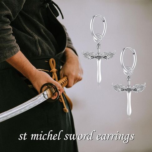 VENACOLY هوب قطرة استرخى أقراط صغيرة للنساء والرجال 925 فضة متدلية الأطواق الكفة هيبوالرجينيك in Kuwait