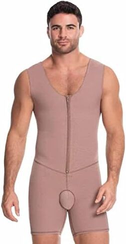 DELIÉ من Fajas DPrada كولومبي فاجا للرجال Fajas كولومبياناس ملابس ضغط للرجال ملابس داخلية كاملة مع سحاب أمامي in Kuwait