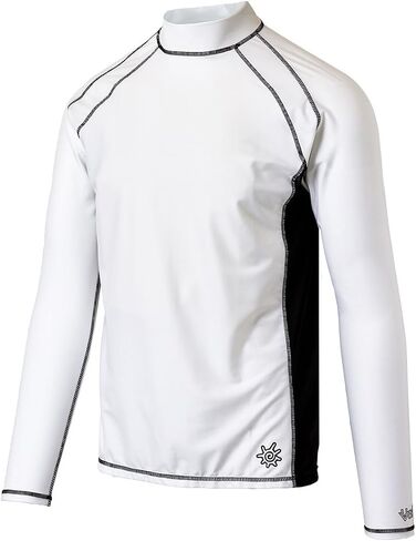 UV Skinz UPF 50+ Mens Long Sleeve Active Sun & Swim Shirt in Saudi Arabia