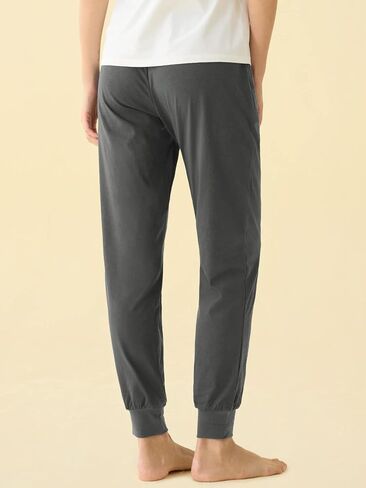 Latuza Women's Cotton Pajama Joggers Knit Lounge Pants in Kuwait