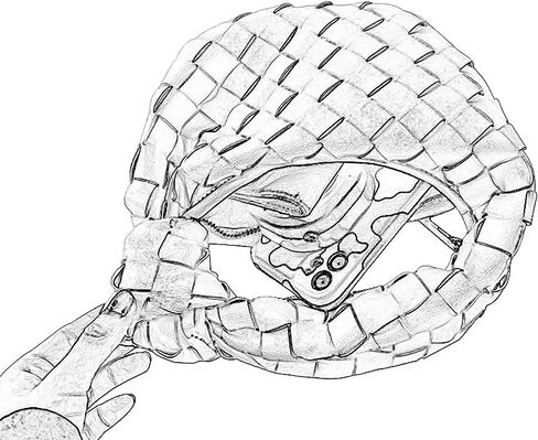 يو او يو ايه حقيبة يد منسوجة للنساء، حقائب كلاتش كلاتش هوبو ناعمة معقودة باللون الاسود، اسود in Kuwait