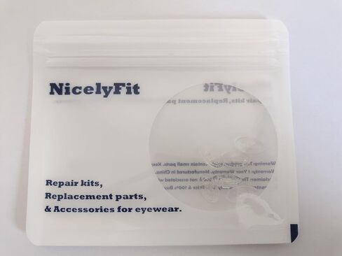 وسادات أنف من مطاط السيليكون الشفاف من NicelyFit لإطارات Oakley الزجاجية OX5079 OX5038 OX5066 OX5088 OX3102 OX5040 OX5042 إلخ. in Saudi Arabia