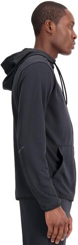New Balance Men's Tenacity Knit Training Hoodie, Black, Medium in Saudi Arabia