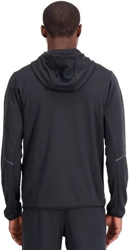 New Balance Men's Tenacity Knit Training Hoodie, Black, Medium in Saudi Arabia