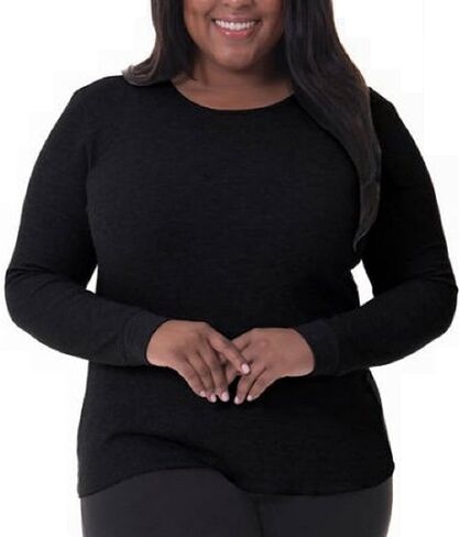 قميص حريمي Fruit of the Loom مقاس كبير مناسب لMe Waffle Thermal Crew Top in Saudi Arabia