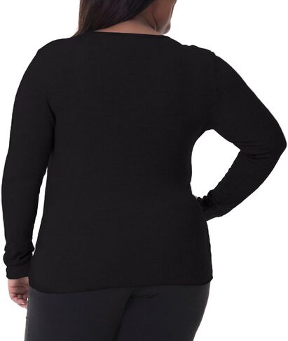 قميص حريمي Fruit of the Loom مقاس كبير مناسب لMe Waffle Thermal Crew Top in Saudi Arabia