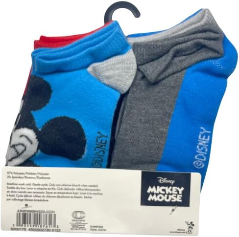 RALME Socks Set Multi Pack 10 Pairs, No Show, Shoe Size 10 Little Kid to 4 Big Kid in Kuwait