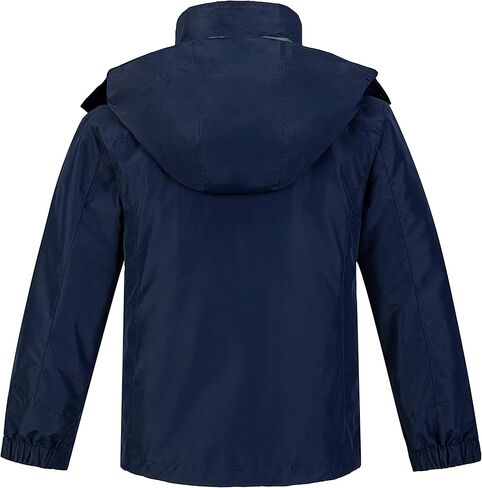 wantdo Boy's Ski Jacket Waterproof 3 in 1 Snow Coat Warm Fleece Winter Coat in Saudi Arabia