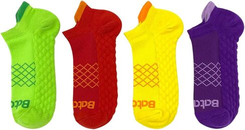 4 أزواج من جوارب الكاحل المبطنة للسيدات للجري من Bataidis، بدون عرض، جوارب رياضية للسيدات مقاس 9-11 in Kuwait