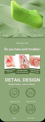 4 أزواج من جوارب الكاحل المبطنة للسيدات للجري من Bataidis، بدون عرض، جوارب رياضية للسيدات مقاس 9-11 in Kuwait