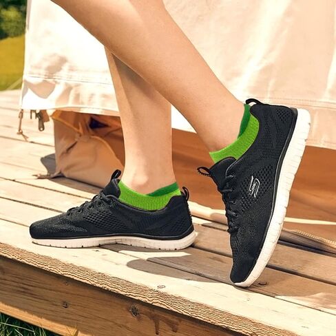 4 أزواج من جوارب الكاحل المبطنة للسيدات للجري من Bataidis، بدون عرض، جوارب رياضية للسيدات مقاس 9-11 in Kuwait