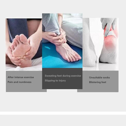 4 أزواج من جوارب الكاحل المبطنة للسيدات للجري من Bataidis، بدون عرض، جوارب رياضية للسيدات مقاس 9-11 in Kuwait