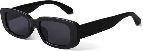 KUGUAOK Retro Rectangle Sunglasses Women and Men Vintage Small Square Sun Glasses UV Protection Glasse in Kuwait