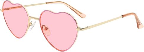 FAA'N Kids Sunglasses Girls Heart Shaped Sunglasses Girls' Fashion Trendy Sunglasses in Saudi Arabia