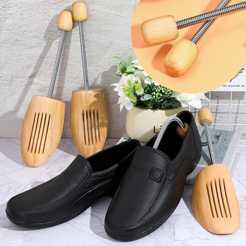 10 Pairs Cedar Shoe Trees for Men Pine Shoe Trees Solid Wood Shoe Tree Boot Tree Smooth Wooden Shoe Stretcher Portable Cedar Shoe Shape Holder for Men Women in Saudi Arabia