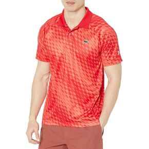 Lacoste Men's Contemporary Collection's Short Sleeve Novak Djokovic Sport Ultra Dry Polo Shirt in Saudi Arabia