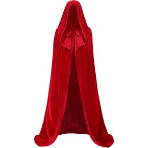 Hocus Pocus Costume Cape for Women Sanderson Sisters Witch Hooded Cloak Winifred Sarah Mary Halloween Costumes Cosplay Robe in Kuwait