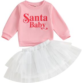 Bonangber Toddler Baby Girl Halloween Outfit Ghost Costume Grimace Print Sweatshirt with Tutu Skirt Halloween Costumes