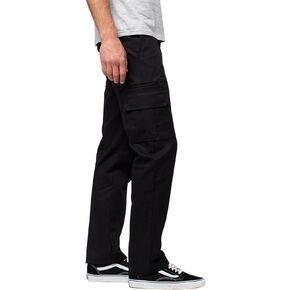 سروال Dickies رجالي عادي من نسيج قطني مضلع قابل للتمدد مقاس كبير